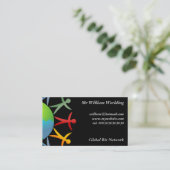 Verschiedene Welt, Visitenkarte (Stehend Vorderseite)