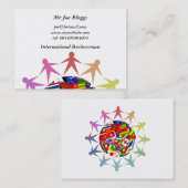 Verschiedene Welt, Visitenkarte (Vorne/Hinten)