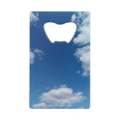 Verschiedene Wolken Geldbeutel Flaschenöffner (Rückseite)