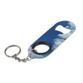 Verschiedene Wolken Mini Flaschenöffner (Vorderseite Schrägansicht)