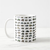 Verschiedene WW2-Tanks Kaffeetasse (Links)
