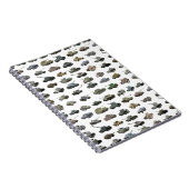 verschiedene WW2-Tanks Notizblock (Rechte Seite)