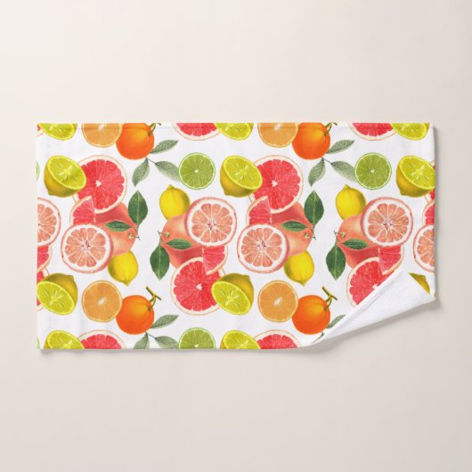 Verschiedene Zitrusfrüchte Badhandtuch Set (Handtuch)