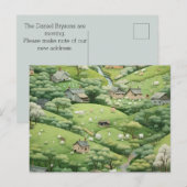 VERSCHIEDENER ADRESSE-POSTCARD FEIERTAGSPOSTKARTE (Vorne/Hinten)