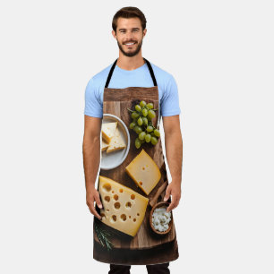 Verschiedener Käse Schürze