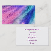 VERSCHIEDENER SAND VISITENKARTE (Vorne/Hinten)