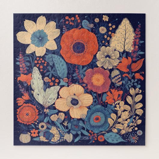 Verschiedenes Blume-Puzzle Puzzle (Vertikal)