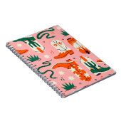 Verschiedenes Cowboystiefel-Muster Notizblock (Rechte Seite)