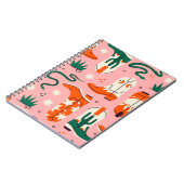 Verschiedenes Cowboystiefel-Muster Notizblock (Linke Seite)