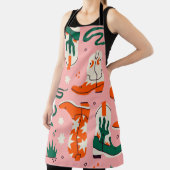 Verschiedenes Cowboystiefel-Muster Schürze (InSitu)