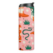 Verschiedenes Cowboystiefel-Muster Thermosbecher (Nach links gedreht)