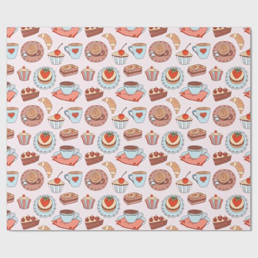 Verschiedenes Dessertpapier Geschenkpapier (Flach)