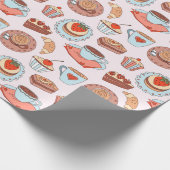 Verschiedenes Dessertpapier Geschenkpapier (Ecke)