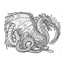 Verschiedenes Drachenfarben-Poster 1