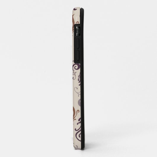 Verschiedenes Feder-Muster Case-Mate iPhone Hülle (Hinten/Links)