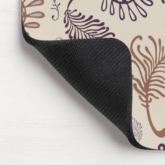 Verschiedenes Feder-Muster Mousepad (Ecke)