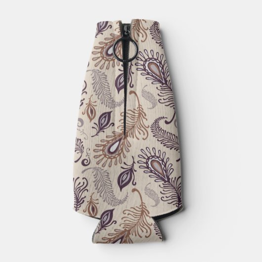 Verschiedenes Federmuster Flaschenkühler (Rückseite)