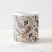 Verschiedenes Federmuster Jumbo-Tasse (Vorderseite)