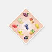 Verschiedenes Fruchtpapier Napkins Serviette (Ecke)