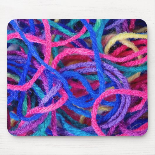 Verschiedenes Garn Mousepad (Vorne)