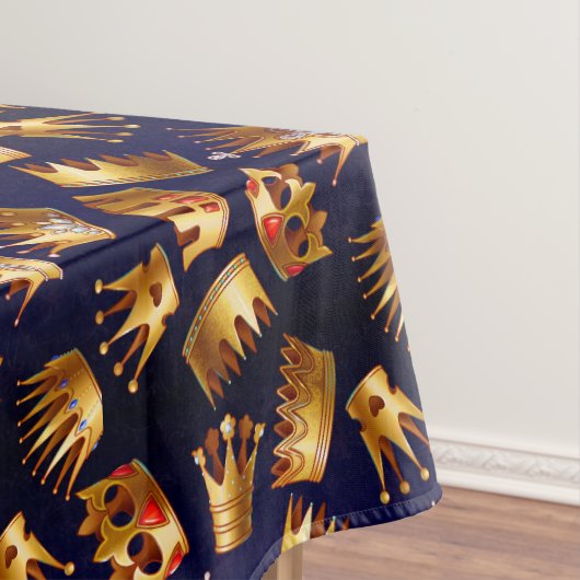 Verschiedenes Goldkronenmuster Tischdecke (Beispiel)