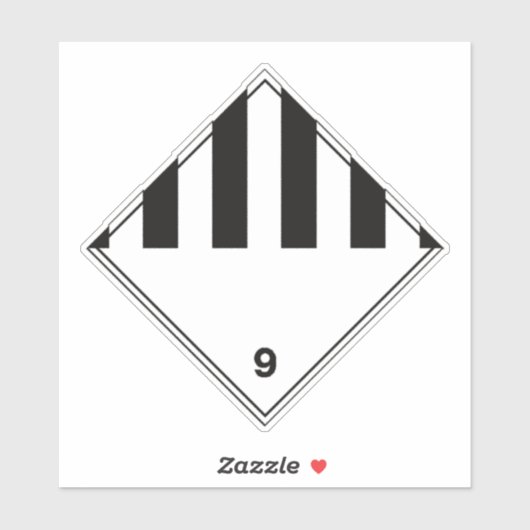 Verschiedenes Gütezeichen der Klasse 9 Aufkleber (Blatt)