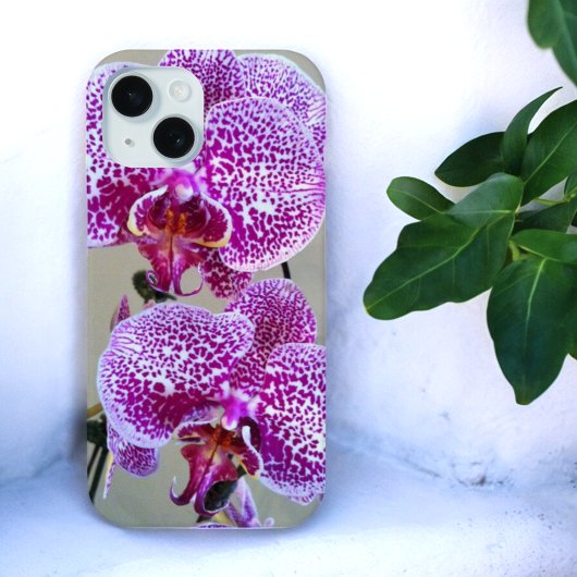 Verschiedenes Lila Orchid-Nah-Up-Foto Case-Mate iPhone Hülle