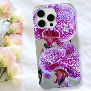 Verschiedenes Lila Orchid-Nah-Up-Foto iPhone 15 Pro Max Hülle