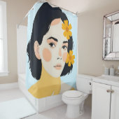 Verschiedenes Mensch Duschvorhang (Beispiel)