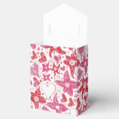 Verschiedenes Muster von Blume und Herz Geschenkschachtel (Geöffnet)