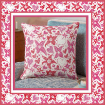 Verschiedenes Muster von Blume und Herz