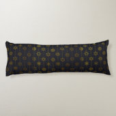 Verschiedenes Schneeflockendesign Seitenschläferkissen (Rückseite)