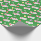 Verschiedenes Weihnachtskandy Wrapping Paper Geschenkpapier (Ecke)