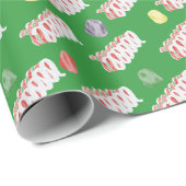 Verschiedenes Weihnachtskandy Wrapping Paper Geschenkpapier (Rolleneckpunkt)