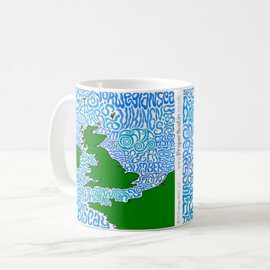 Verschiffen Forcast Tasse (Vorderseite Links)