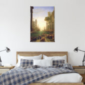 Verschiffung von St. Paula Romana at Ostia, 1637-3 Leinwanddruck (Insitu (Schlafzimmer))