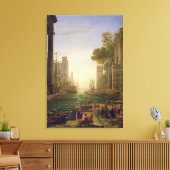 Verschiffung von St. Paula Romana at Ostia, 1637-3 Leinwanddruck (Insitu (Wohnzimmer))