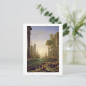 Verschiffung von St. Paula Romana at Ostia, 1637-3 Postkarte (Stehend Vorderseite)