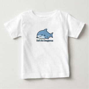 Verschlafene Dicke Hai-Baby-Tops Baby T-shirt