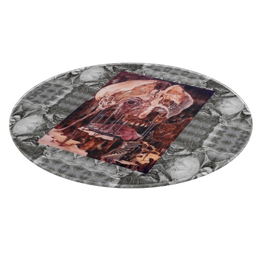 VERSCHLECHTERUNG DER BEHANDLUNG SCHNEIDEBRETT (Ecke)