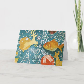 verschleiern feiertagskarte