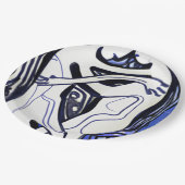 verschleiern pappteller (Schrägansicht)