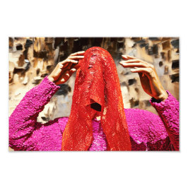 verschleierte Mysterie Fotodruck