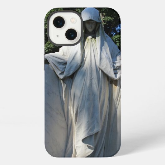 Verschleierter Engel iPhone Hülle (Rückseite)