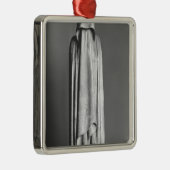 Verschleierter Trauernder Silbernes Ornament (Rechts)