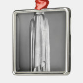 Verschleierter Trauernder Silbernes Ornament (Links)