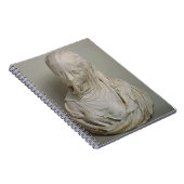 Verschleiertes Mädchen (Marmor) Notizblock (Rechte Seite)