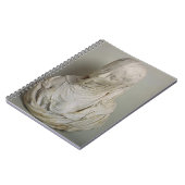 Verschleiertes Mädchen (Marmor) Notizblock (Linke Seite)