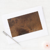 Verschleißseilleder Rechteckiger Aufkleber (Umschlag)