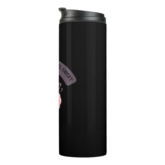 Verschleppungsstufe: Expert - Funny Brain Thermosbecher (Nach rechts gedreht)